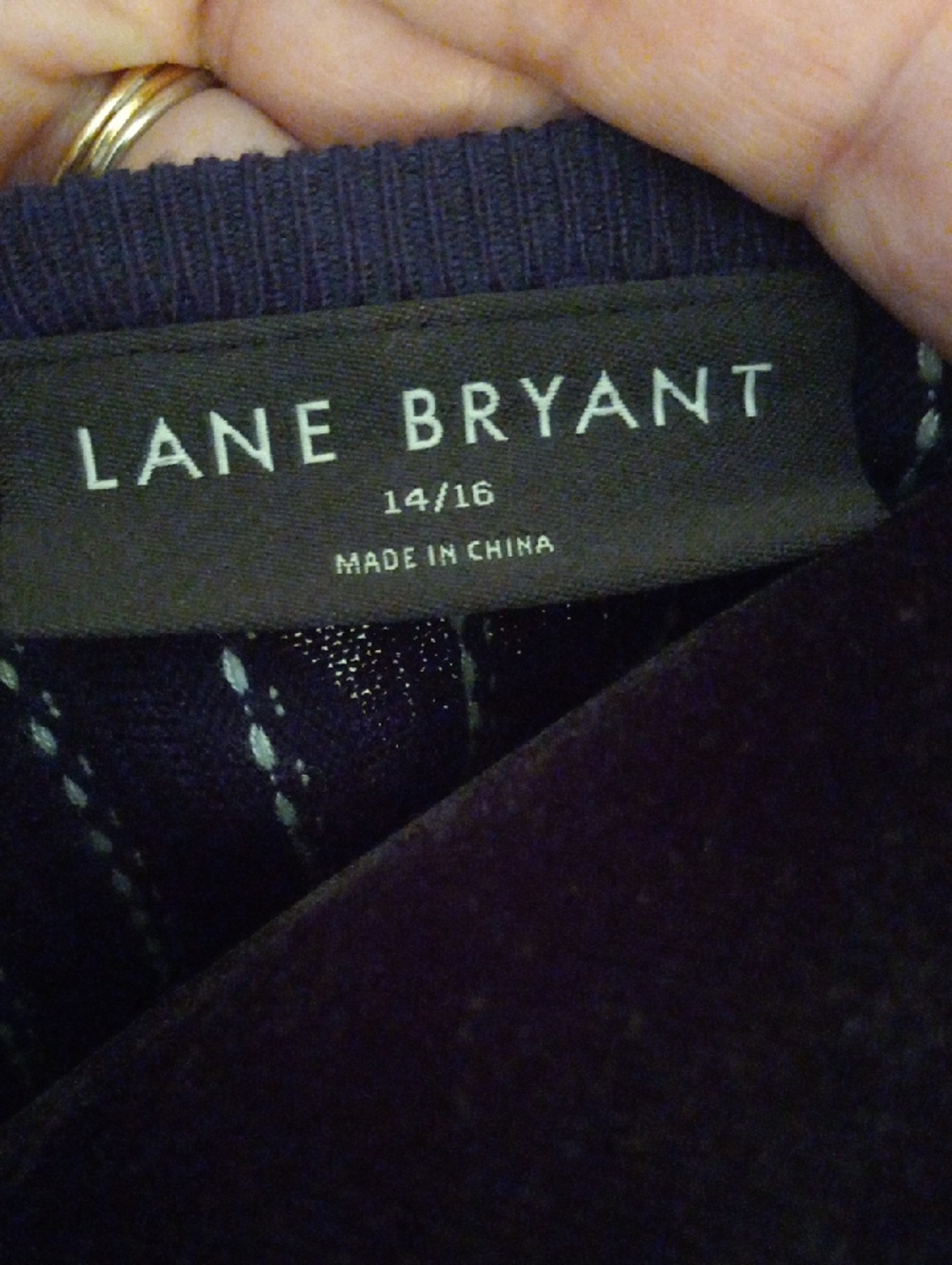 Lane Bryant Stretchy Knit Dress - Picture 2 of 10